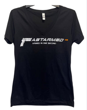 Open image in slideshow, Fastarmed T-Shirts - Women (Original Logo)
